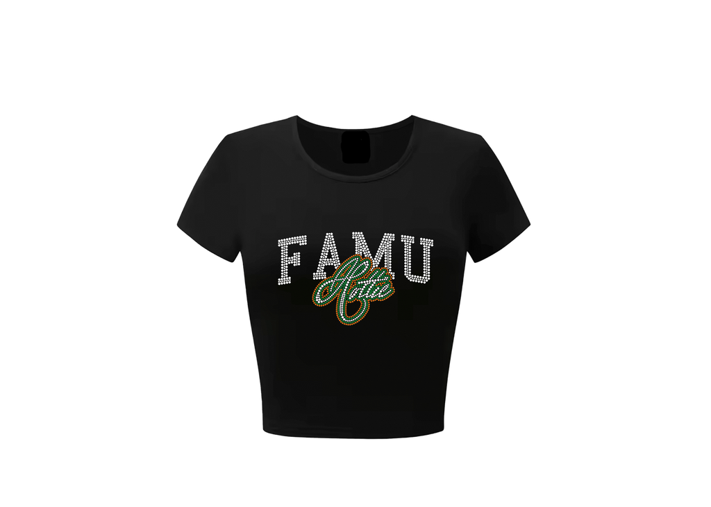 FAMU Hottie Crop Tee - Preorder *Read Description*