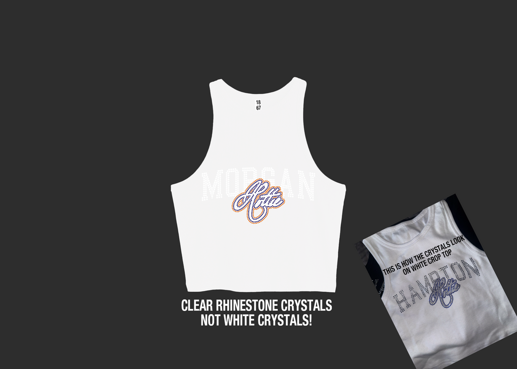 Morgan Hottie Crop Tank Top - Preorder *Read Description*