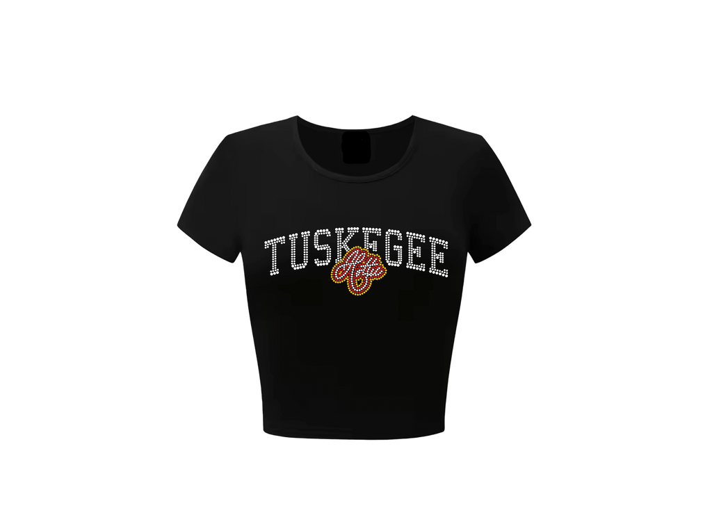 Tuskegee Hottie Crop Tee - Preorder *Read Description*