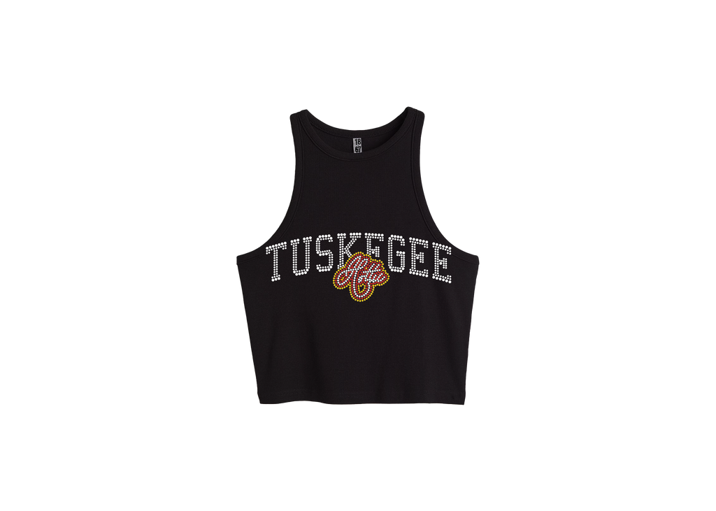 Tuskegee Hottie Crop Tank Top - Ready To Ship *Read Description*