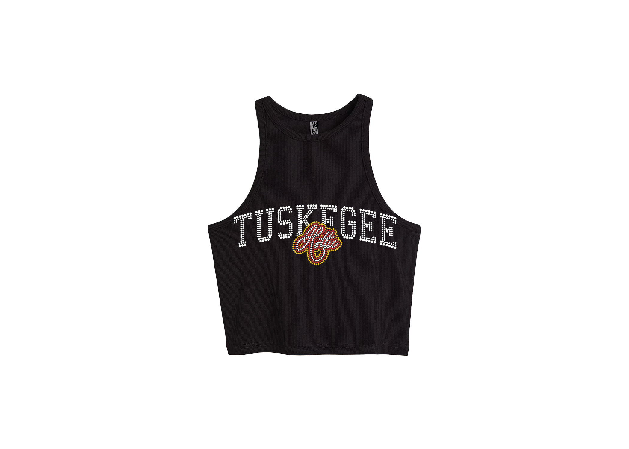 Tuskegee Hottie Crop Tank Top - Ready To Ship *Read Description*